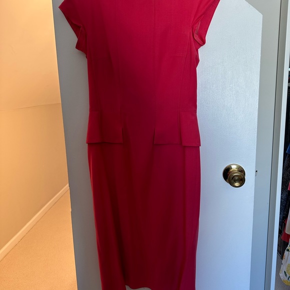 Barbiecore pink suiting dress Hugo Boss size 0 - Picture 3 of 5